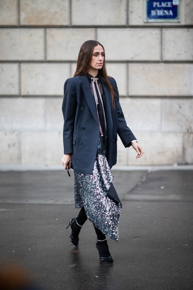 Street Style - Paris Fashion Week Womenswear Fall/Winter 2019/2020 : Day Nine