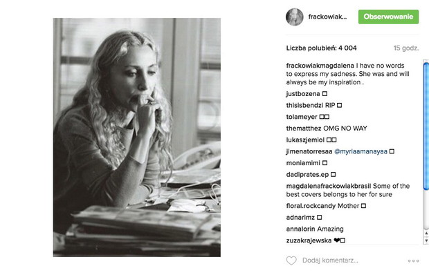 Nie żyje Franca Sozzani. Jak żegna ją branża mody?