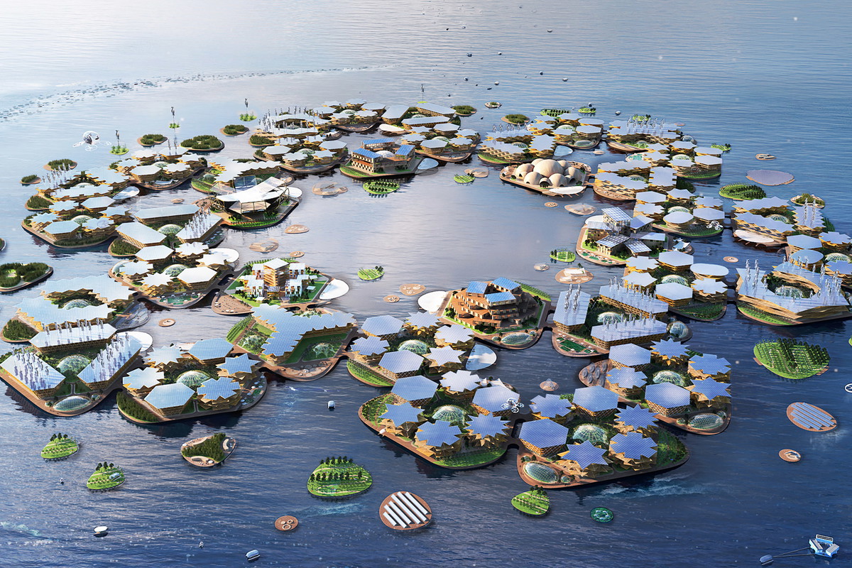 Pływające miasto od BIG, Bjarke Ingels Group