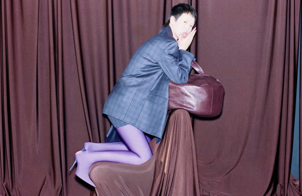 A visual from Balenciaga's new spring ad campaign.