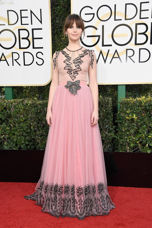 Złote Globy 2017: Felicity Jones