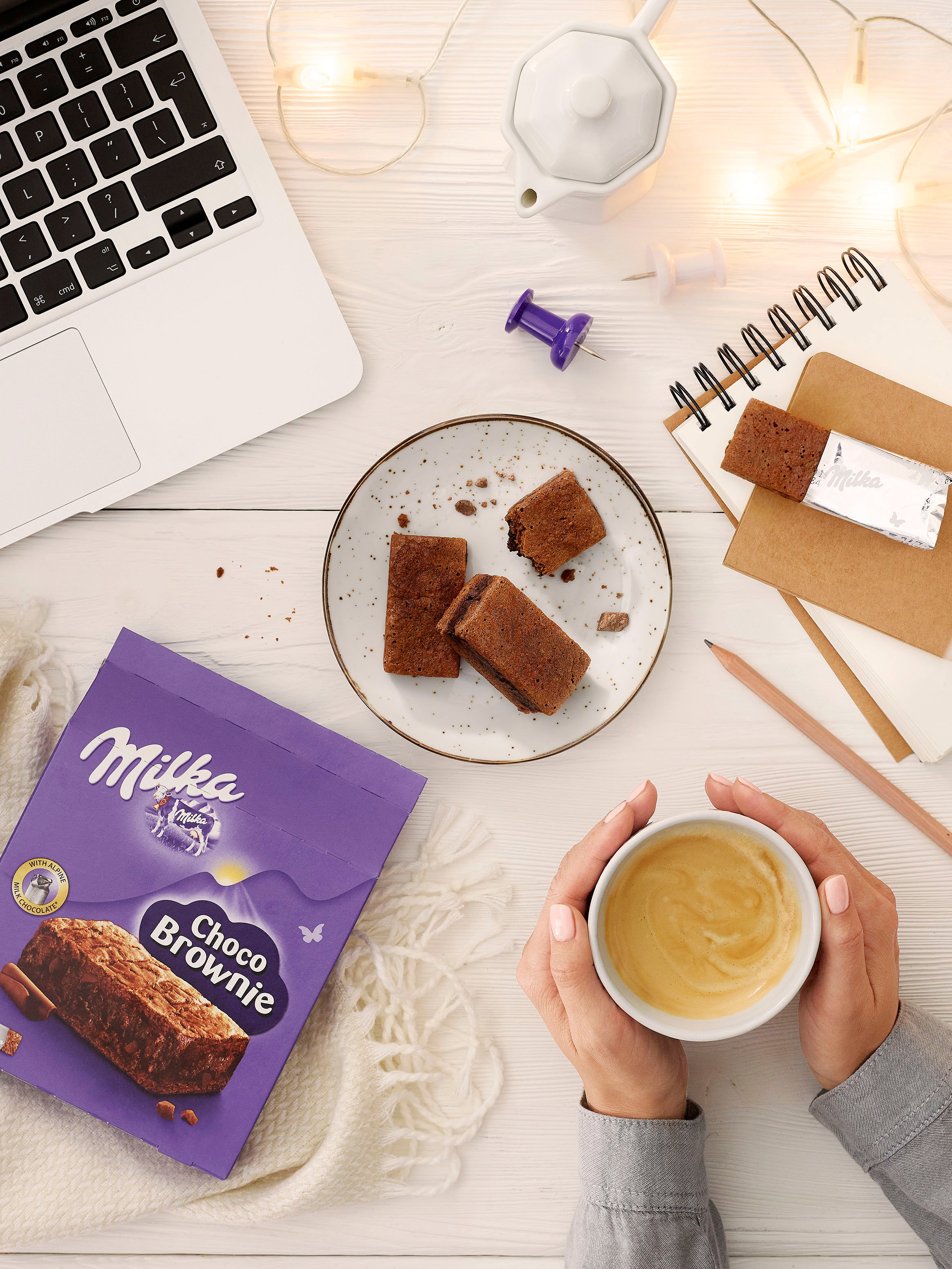 Przepisy na brownie - Milka Choco Brownie