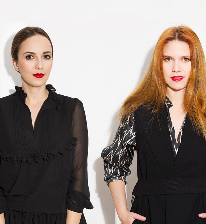 Olka Kaźmierczak (Fashion PR Talks) i Julia Turewicz (SHOWROOM.pl)