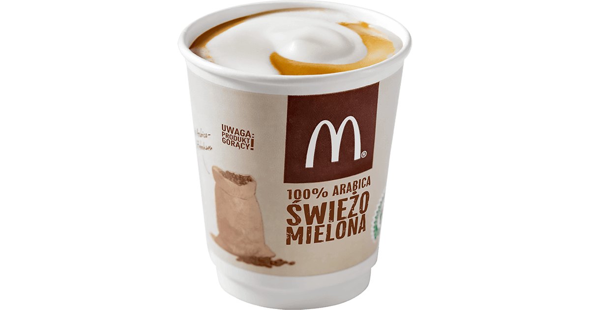 Mleko sojowe do kawy w McDonald's