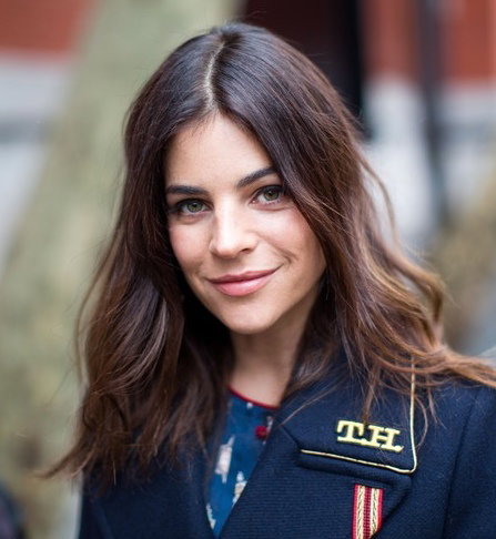 French brown - ten kolor włosów noszą Francuzki:  Julia Restoin Roitfeld