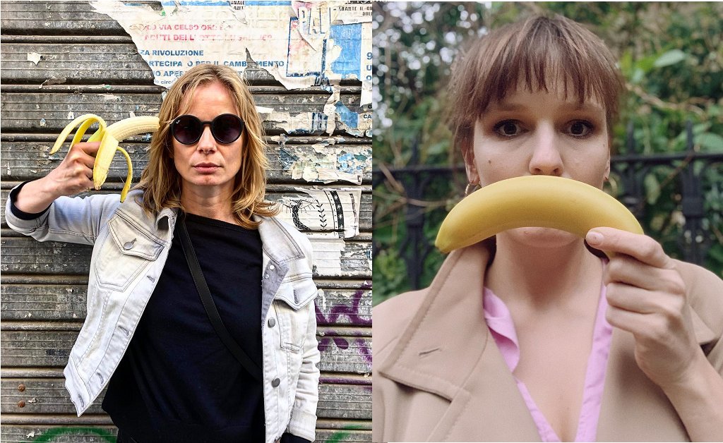 Instagram - zdjęcia z bananem na protest przeciwko cenzurze Muzeum Narodowego