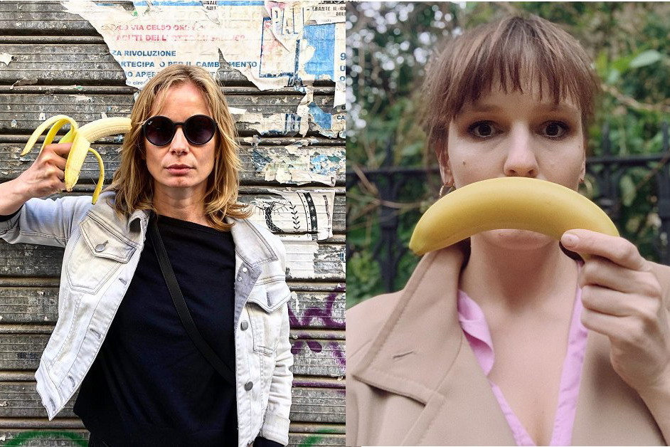 Instagram - zdjęcia z bananem na protest przeciwko cenzurze Muzeum Narodowego