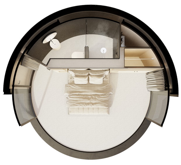 LUMIPOD, mikro domek