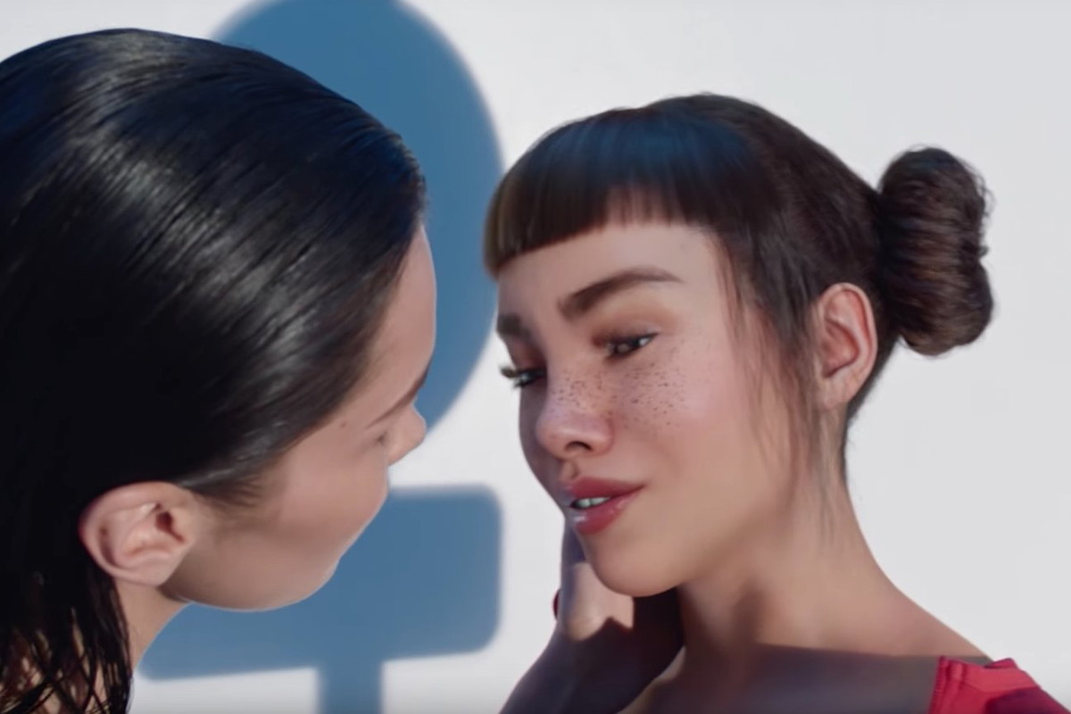Bella Hadid całuje się z Lil Miquelą w kampanii Calvin Klein