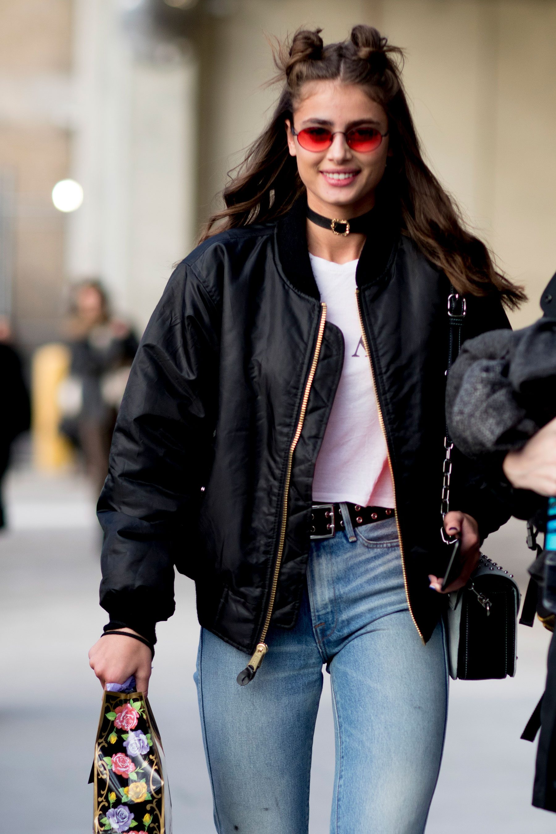 Street fashion: modelki off duty na New York Fashion Week AW17