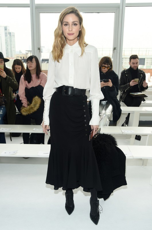 Olivia Palermo na pokazie Delpozo