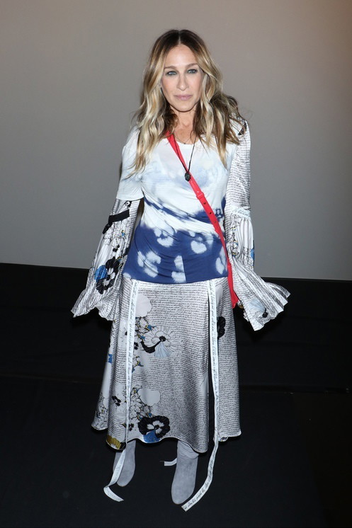 Sarah Jessica Parker na pokazie Prabal Gurung