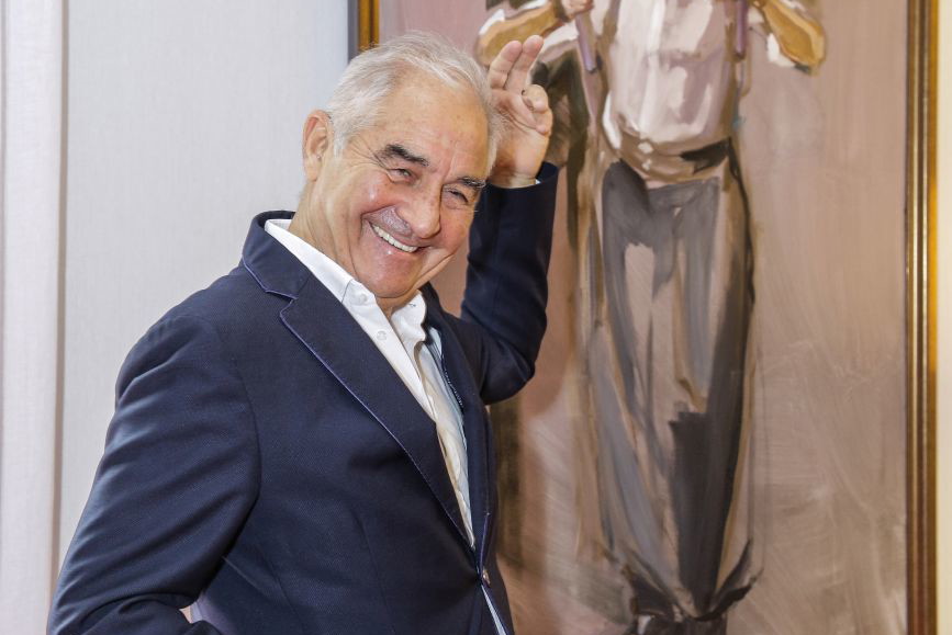 Romeo Sozzi podczas otwarcia Promemoria Warsaw