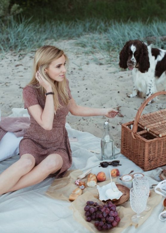 Kasia Tusk z zegarkiem Daniel Wellington