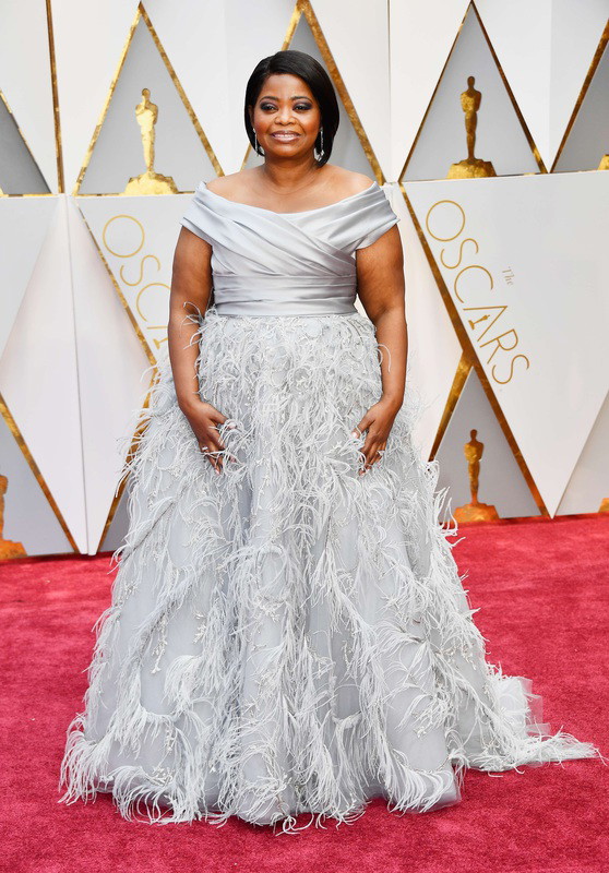 Oscary 2017: Octavia Spencer w sukni Marchesa