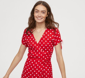 Czerwona sukienka H&M