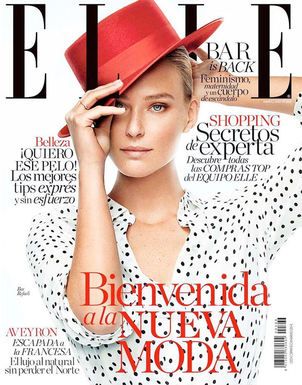 Bar Refaeli na okładce marcowego ELLE Spain