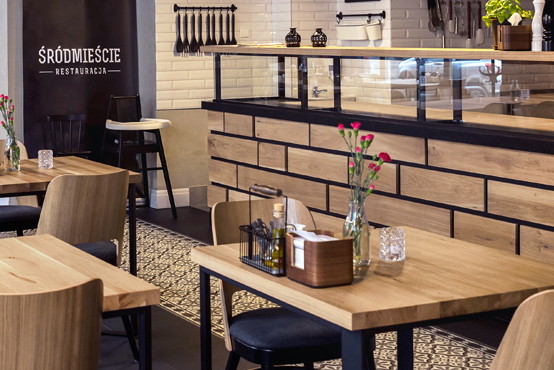 Polski design w bydgoskiej restauracji Śródmieście