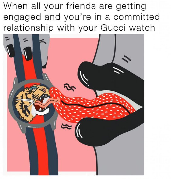 Gucci stworzyło własne memy