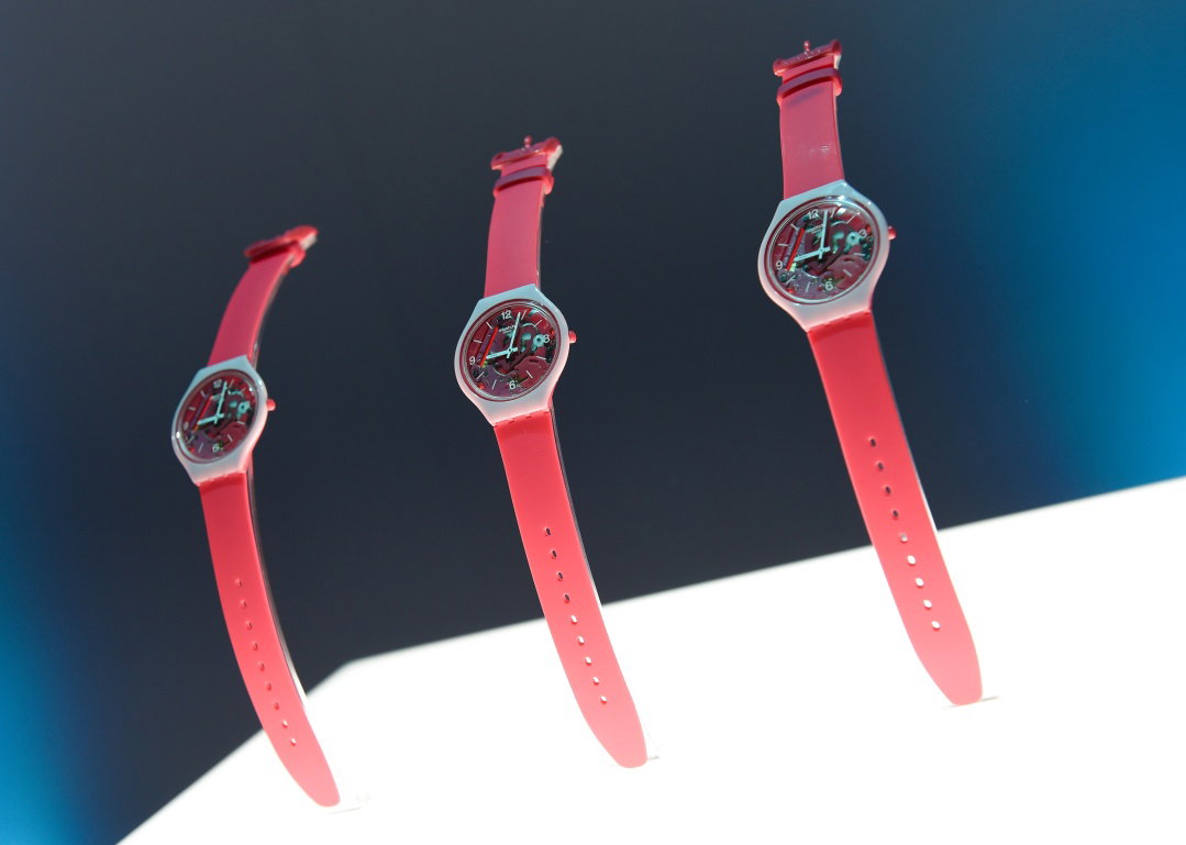 Zegarki Swatch SKIN - premiera w Londynie!
