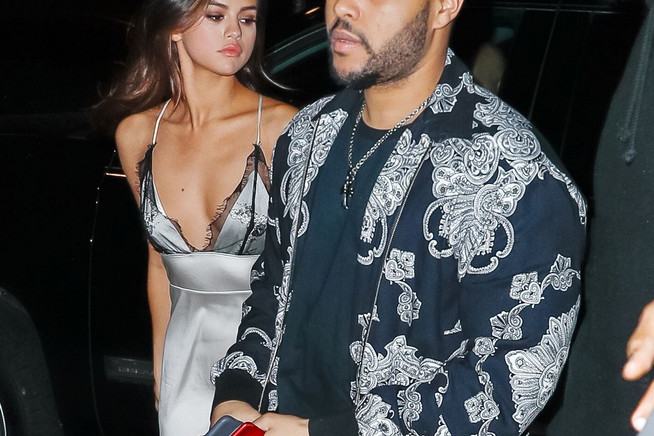Selena Gomez i Weeknd w drodze na kolację
