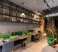 Kawiarnia Matcha w Poznaniu, projekt: mode:lina™