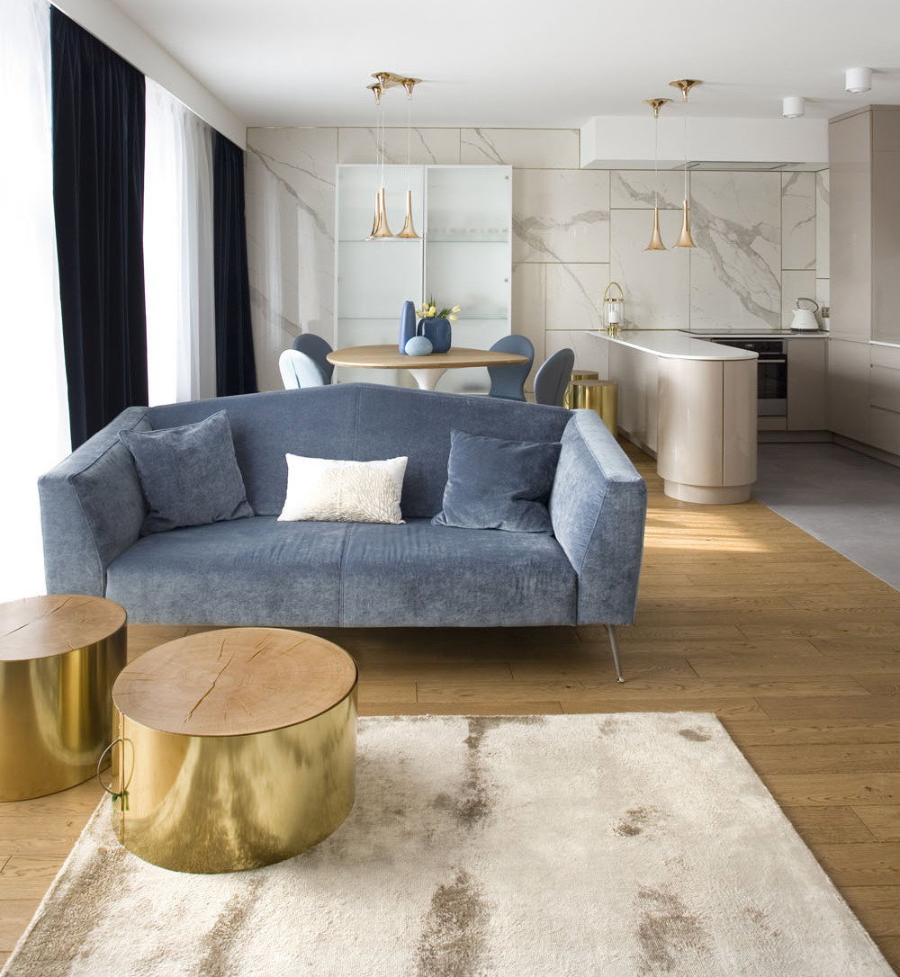 Wnętrze tygodnia: kobiecy apartament w Kielcach