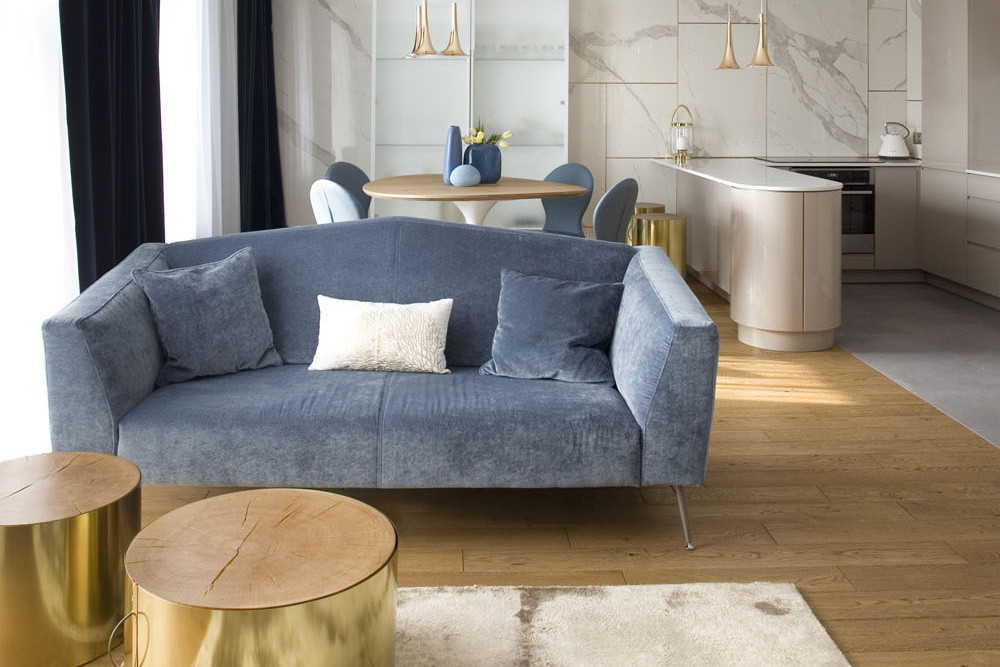 Wnętrze tygodnia: kobiecy apartament w Kielcach
