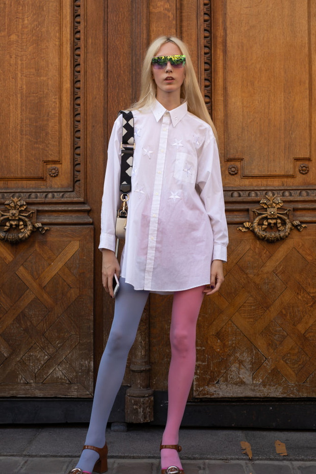 Street Style : Paris Fashion Week -Haute Couture Fall/Winter 2019/2020 : Day Four