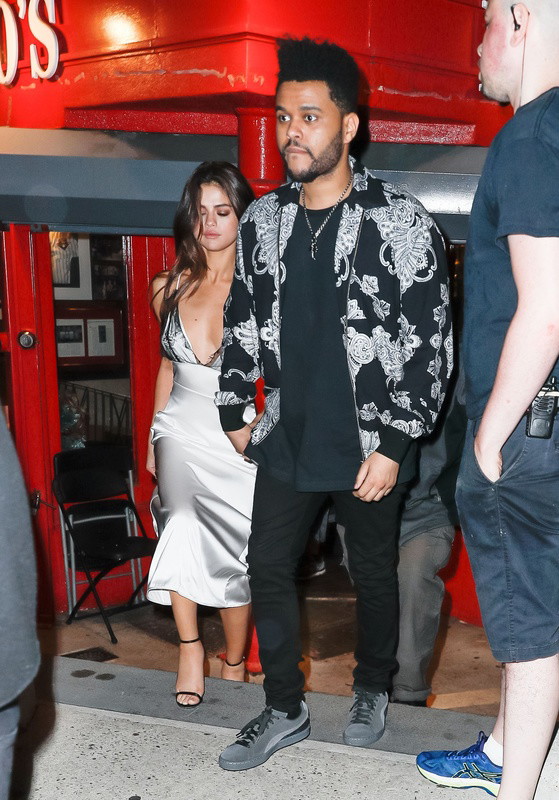 Selena Gomez i Weeknd w drodze na romantyczną kolację