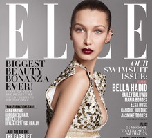 Top modelki na okładkach ELLE US: Bella Hadid