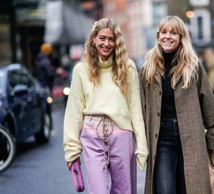 jesienny oversize - street fashion