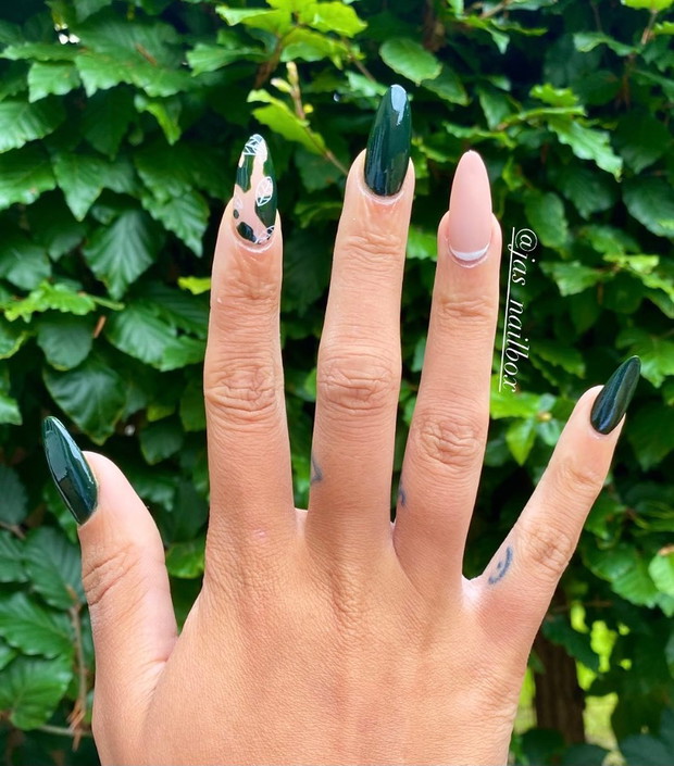 Botaniczny manicure - trendy