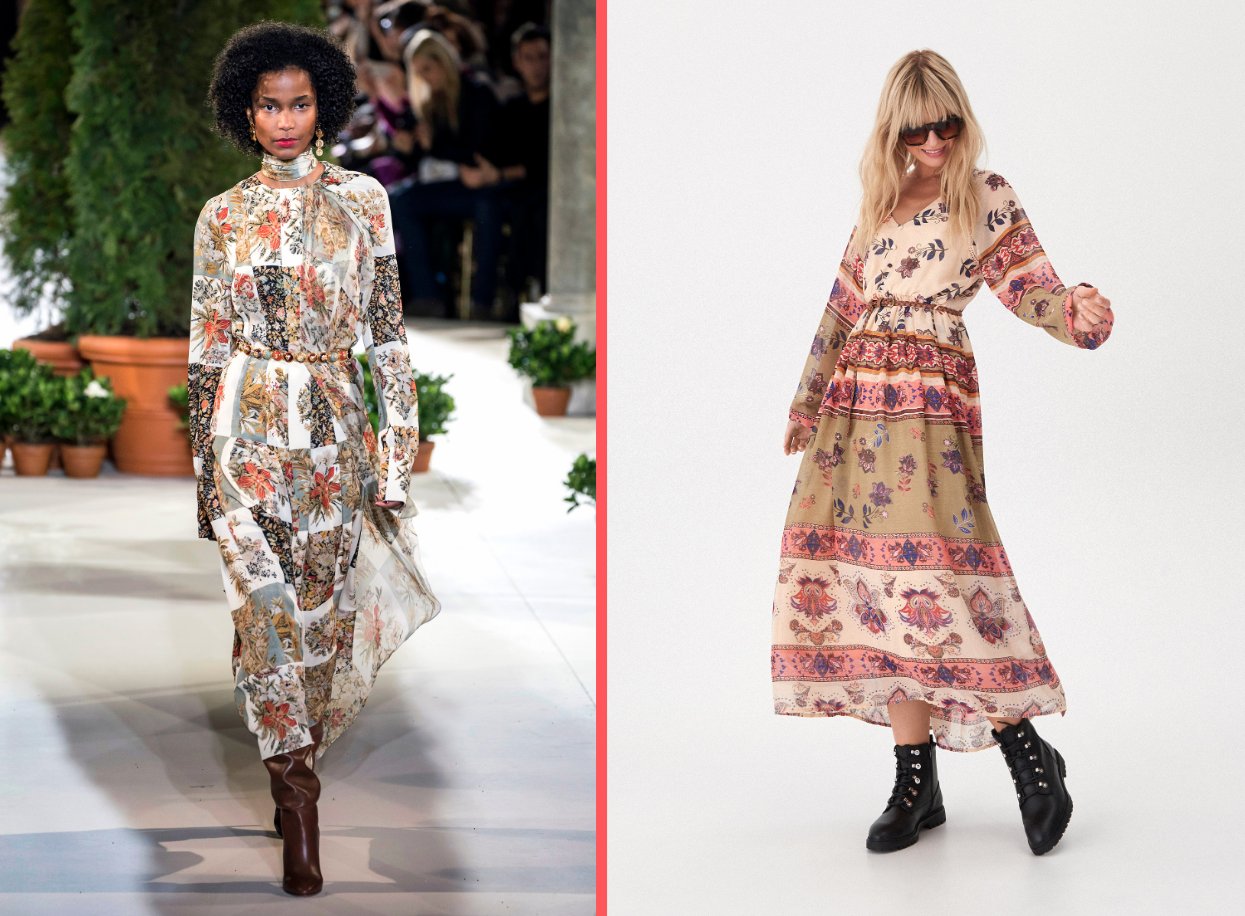 Patchwork - trendy jesień 2019