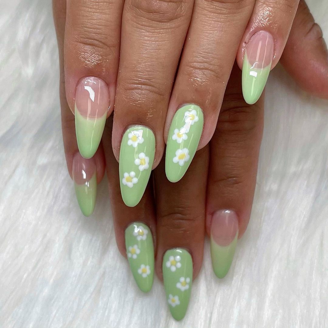 Botaniczny manicure - trendy