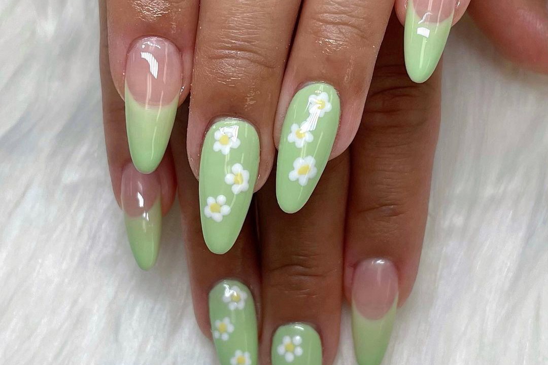Botaniczny manicure - trendy