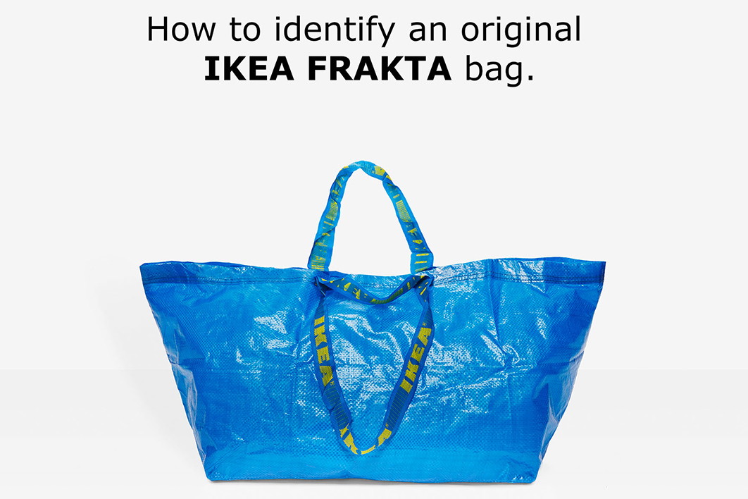 Jak rozpoznać torbę FRAKTA od IKEA? fot. IKEA
