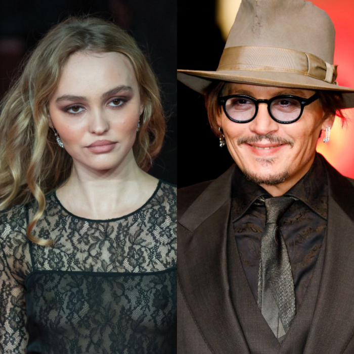 Lily-Rose Depp i Johnny Deppe
