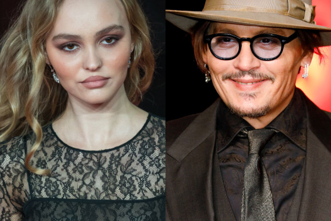 Lily-Rose Depp i Johnny Deppe