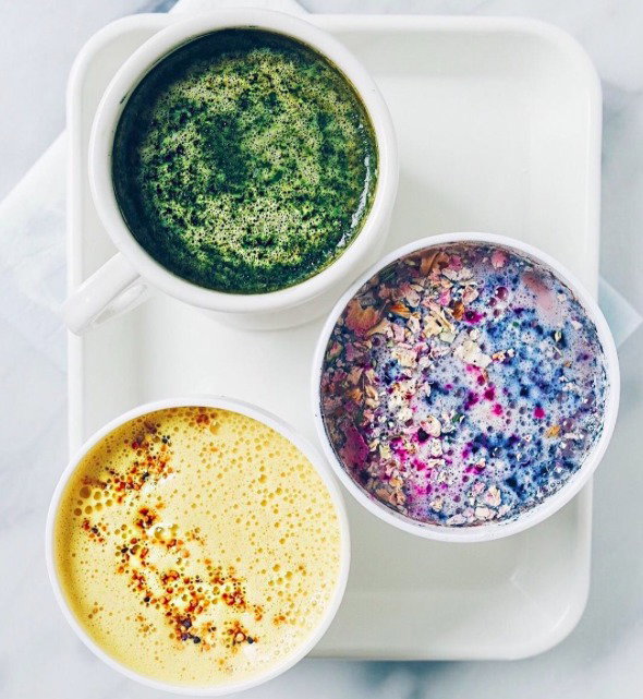 5 modnych latte na bazie super foods, fot. @alison_wu