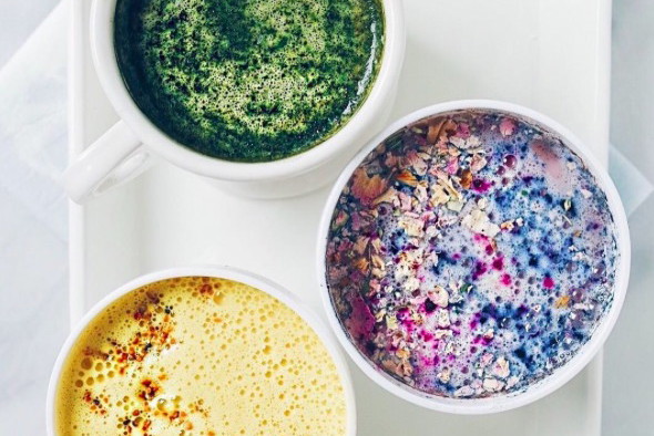5 modnych latte na bazie super foods, fot. @alison_wu