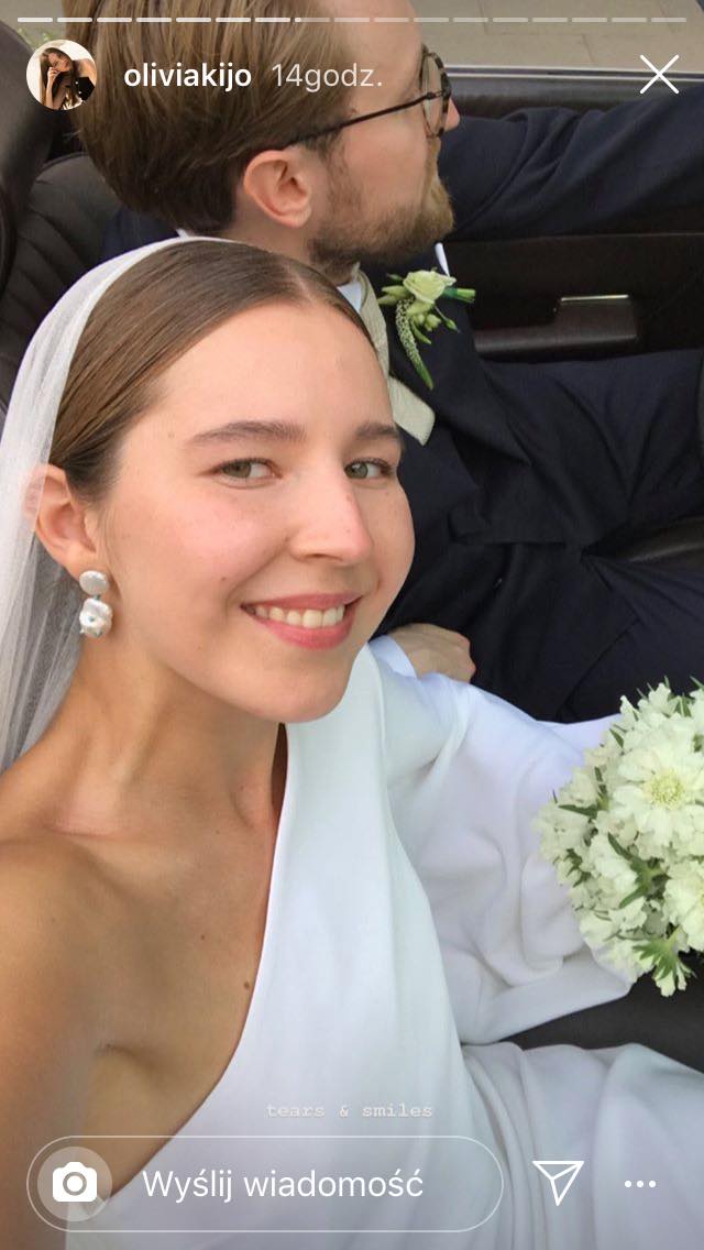 Olivia Kijo wzięła ślub.
