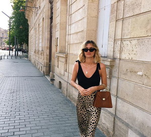 Spódnice w panterkę na Instagramie
