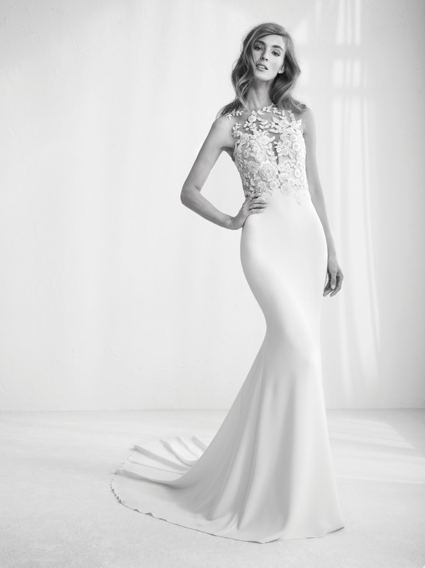 Kolekcja ślubna Pronovias 2018 - model Raika