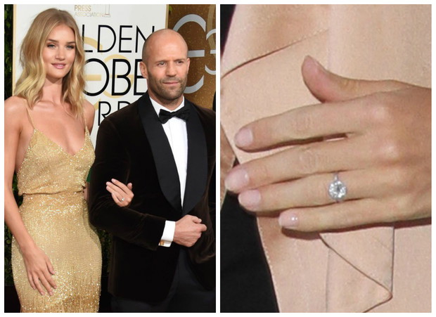 Pierścionek zaręczynowy Rosie Huntington-Whiteley