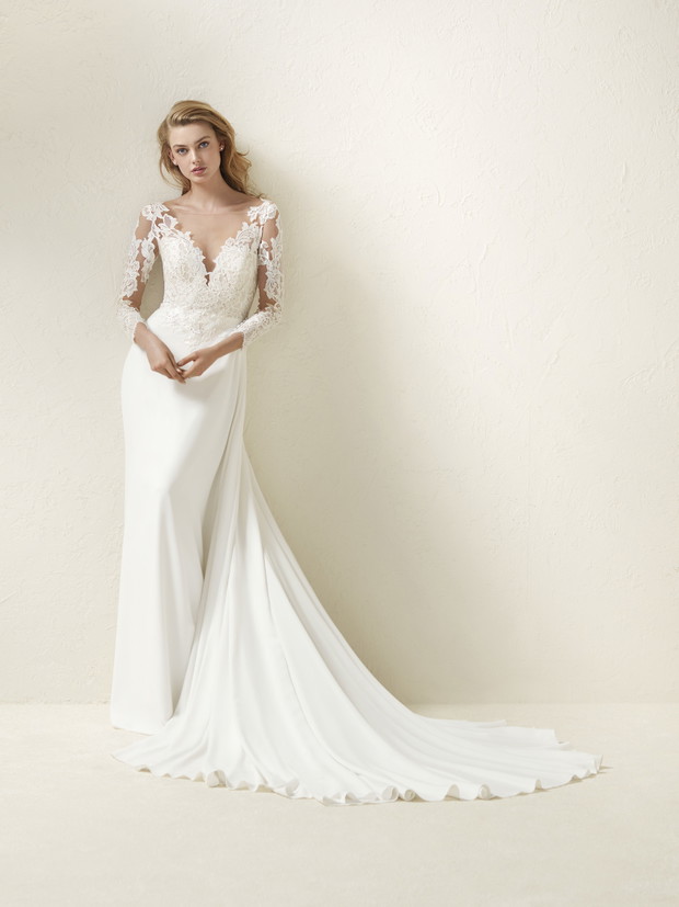 Suknia ślubna Pronovias model Dramae