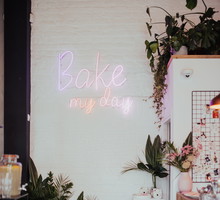 Wnętrza kawiarni Bake my day