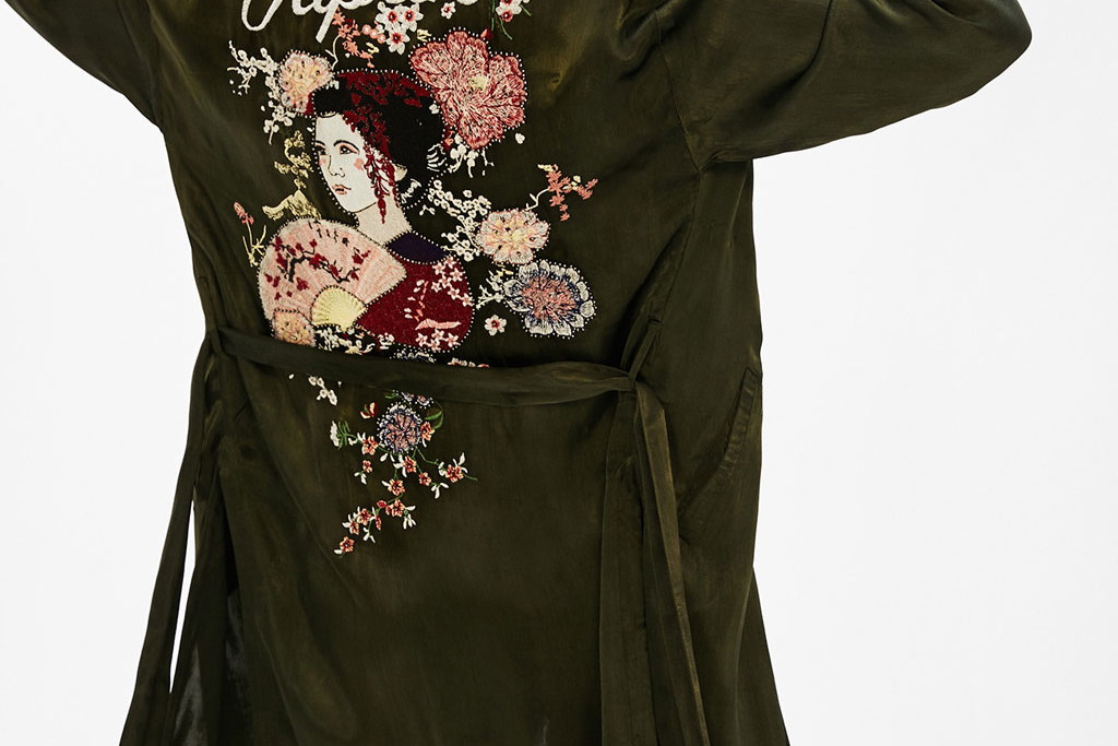 Kimono, Bershka