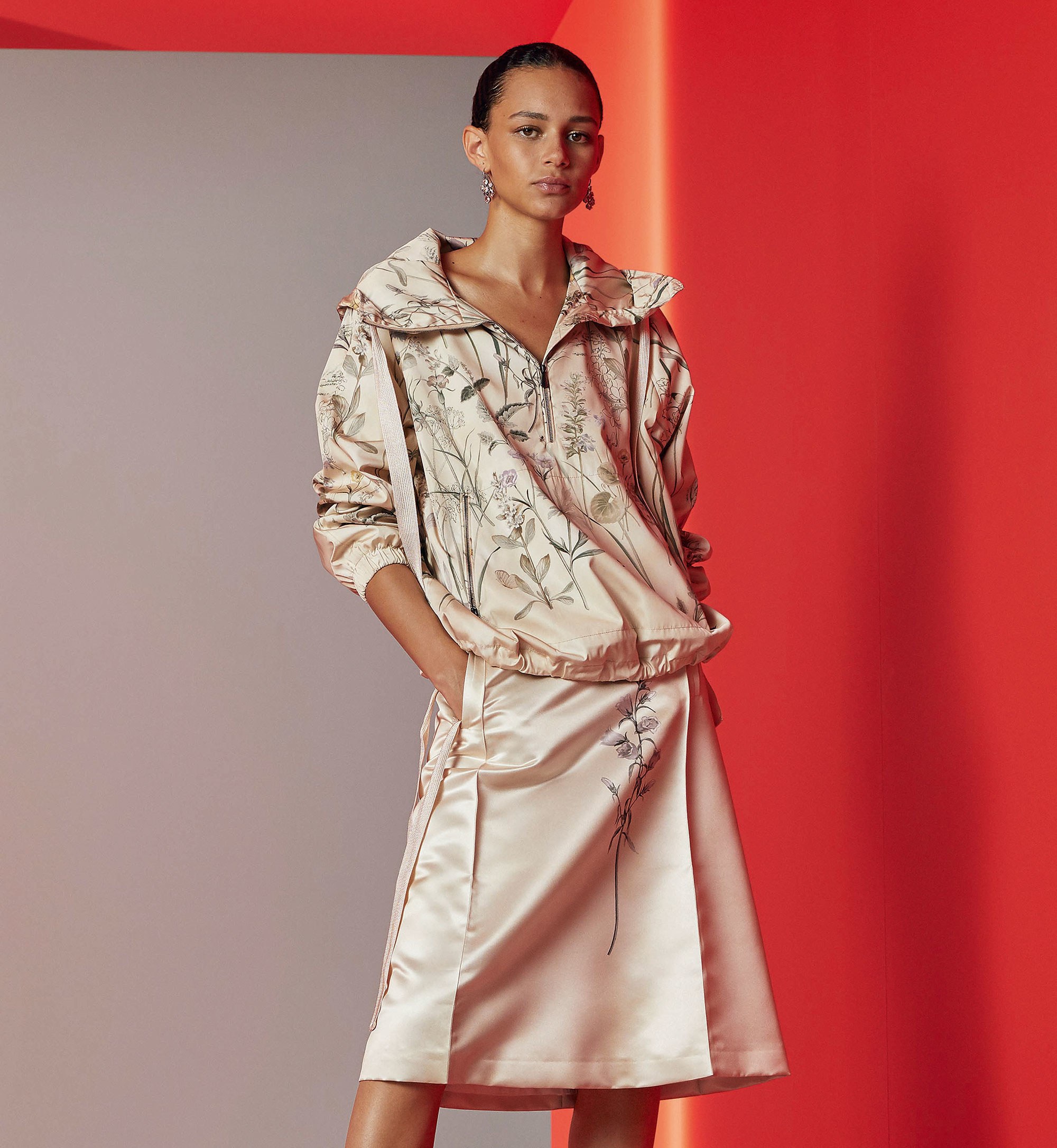 Bluza z jedwabiu Bottega Veneta Resort 2018