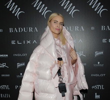 Joanna Horodyńska na pokazie MMC jesień-zima 2017/2018